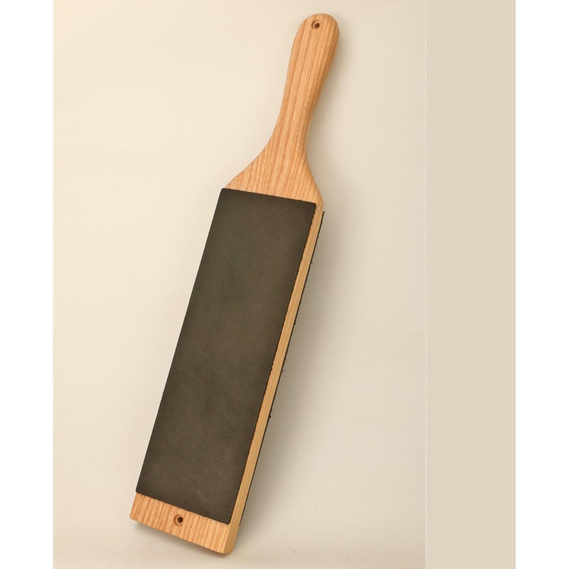 LAVODA Leather Strop with Polishing Compound, Knife Stropping Kit for