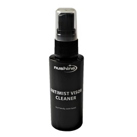 Nushine Anti-Mist/Anti-Fog Visor Cleaner 1.7 Oz (50ml) Ecofriendly, Water Based and Solvent Free. Works on Glasses, Goggles and Mirrors