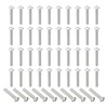 PATIKIL #6-32x3/4" Button Head Socket Cap Screws, 50 Pcs 304