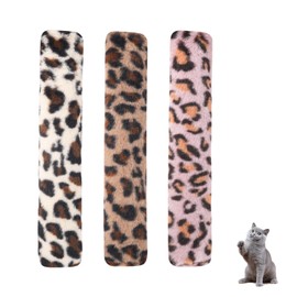 Pack of 3 Catnip Cat Toy, Cat Toy Set, Cat Cushion, Valerian Cushion, Catnip, Soft, Durable Leopard Print Cat Toys, Pet Soothing for Kitten Interaction Indoors