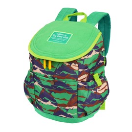 Nscbeop Mini Explorer Toddler Backpack for Boys Girls Age 3+, Preschool Bag with Chest Strap, Reflective Strips (Green Forest)