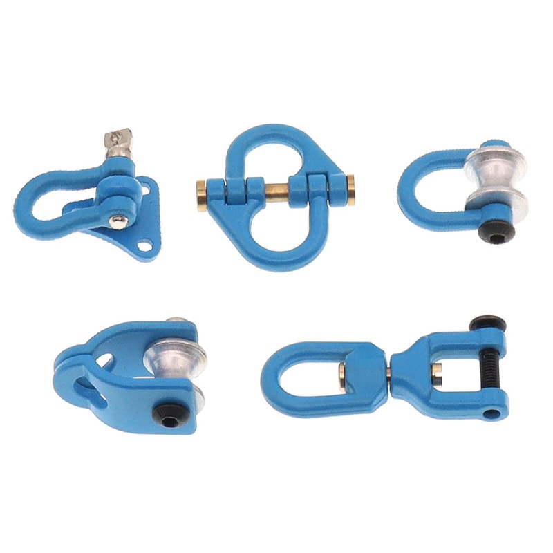 Treehobby Metal Tow Hook Recovery Shackle Winch Pulley Ring Buckle