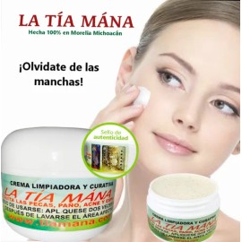 Crema limpiadora la tía mana día/noche 30 gramos