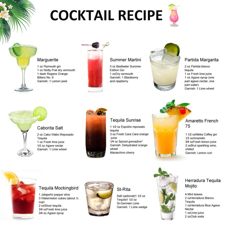Cocktail Shaker, Cocktail Shakers 800ml, Cocktail Making Set 6 Piece,