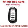 TECART 5-button Car Key Fob Cover Fit For Infiniti Key