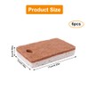 Pack of 6 Biodegradable Dishwashing Sponges, Double-Sided Kitchen Sponge, Natural