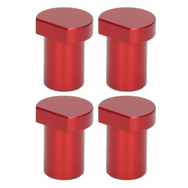 4PCS Woodworking Desktop Limit Blocks Multifunctional Workbench Peg Brake Stops 20mm Diameter Red