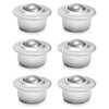 QWORK® Ball Rollers with Steel Ball, Universal Base Conveyor Belt