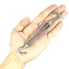HEVERP 6Pcs M6 Stainless Steel Hook & Hook Turnbuckle, Shade