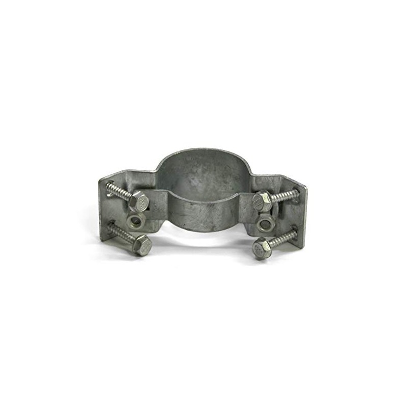 OZCO 50140 WAP-OZ 2-3/8-inch Steel to Wood 90-Degree Fence Bracket,