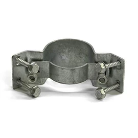 OZCO 50140 WAP-OZ 2-3/8-inch Steel to Wood 90-Degree Fence Bracket, (1 per Pack)