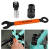 Oumers Bike Crank Puller Tool Set, Bike Crank Extractor Bike