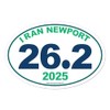 Charmed Running Brand I Ran Newport Marathon 26.2 Car Magnet