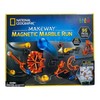 National Geographic STEM Makeway Magnetic Marble Run, 95 Pieces (NEW)