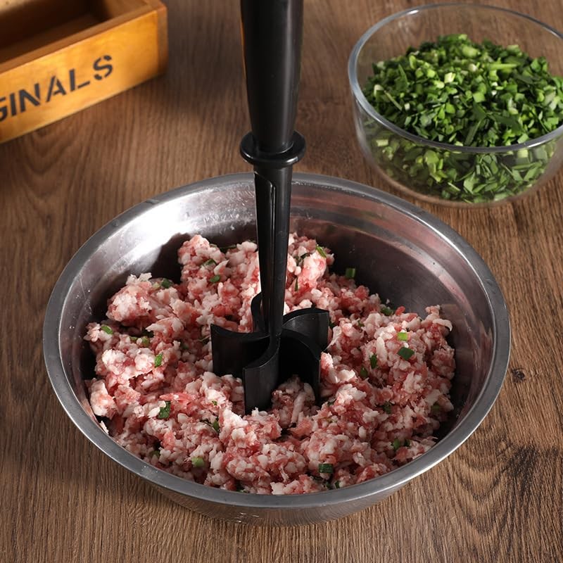 Nylon Meat Chopper, Heavy Duty Meat Masher for Ground Beef,