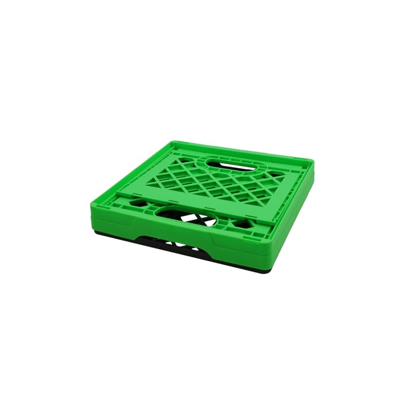 GRIP Folding Stackable Storage Bin, 6 Gallon - Dimensions: 13"