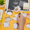 24 Pads Cute Sticky Notes, Mini Cat Shape Cartoon 720