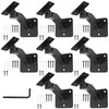 RealPlus Handrail Brackets Heavy Duty Steel Swivel Hand Rail Brackets