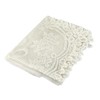 mookaitedecor Beige Large Tablecloth Rectangular,Table Cloth Polyester Lace for Wedding
