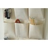 CaLeQi Linen/Cotton Fabric Wall Door Closet Hanging Storage Bag Case