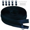 Nastro con cerniera in nylon #5 per cucito: LHZHLE rotolo