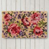 HF by LT Peony Garden 100% Coir Doormat, 18 x