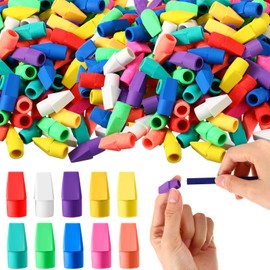 1000 Pcs Pencil Top Erasers Bulk Eraser Caps Pencil Eraser Toppers Pencil Erasers for Kids Party Favors Pencil Topper Erasers Studying Supplies for Students Teachers School Office (Multicolor)