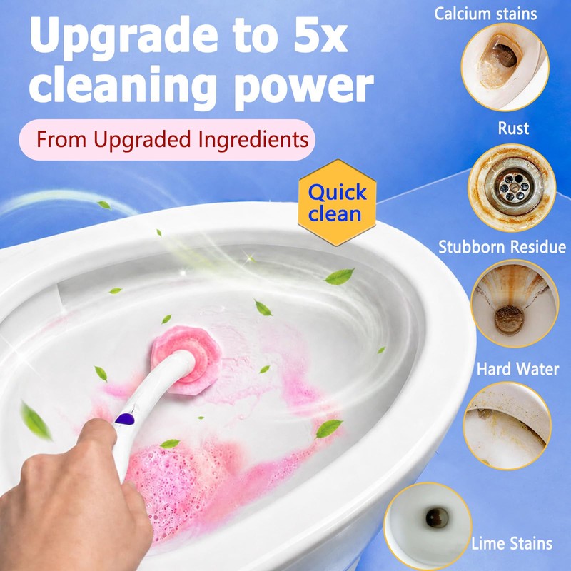 MiUWUU Toilet Bowl Cleaners Refills 30 Count for Clorox Toilet