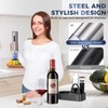 [6-IN-1] Electric Wine Opener, Rechargeable Wine Bottle Opener with Foil