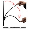 17" All-Terrain Flexible Rubber AM/FM Antenna is Compatible with Case