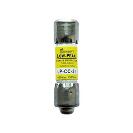 New OEM LP-CC-3 LP-CC-3A LP-CC 3A 600Vac Time Delay Fuse, Pack of 10