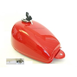 REPLACEMENT AFTERMARKET Z50 Mini Trail 50 50R Z Monkey Bike RED COLOR GAS PETROL TANK PETCOCK CAP AND KEYS SET