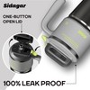 32 oz Insulated Tumbler with Push-button Lid and Handle, Grey