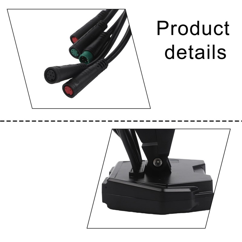 Electric Scooter LCD Display Dashboard Meter with Clear Screen and