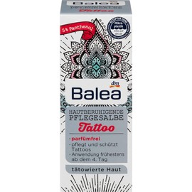 Balea Tattoo Care Skin Soothing Ointment for Tattooed Skin 50 ml