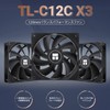 Thermalright TL-C12C CPU Fan 120mm Case Cooler Fan, 4 Pin