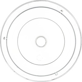 Carlisle 190007 Polycarbonate Plate Cover, 9.37" Diameter x 2.56" Height, Clear (Case of 12)