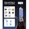 ORICO 40Gbps M.2 NVMe SSD Enclosure with Built-in Cooling Fan,