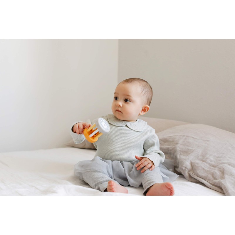 PolarB Polar Bee Rattle Hedgehog TYPR44021C