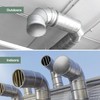 Vent Systems 4" Galvanized Steel Duct End Cap with Rubber