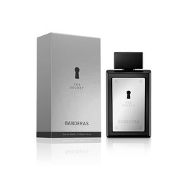 Banderas Perfumes - The Secret - Eau de Toilette for Men - Long Lasting - Elegant, Sexy and Masculine Fragance - Fruity and Leather Notes - Ideal for Day Wear