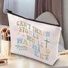 Christian Makeup Bag, Religious Gifts, Can't Throw Stones While Washing