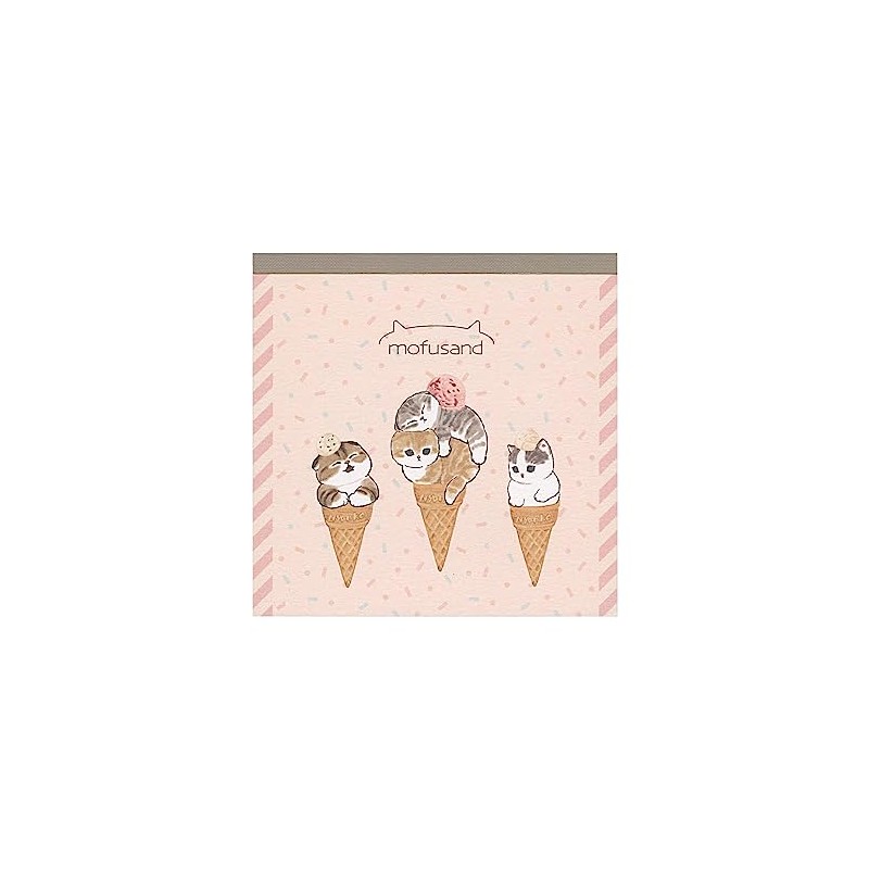 Sunstar Stationery Mofusand Memo Square Ice S2839067
