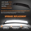 Gempro White LED Side Marker Lights Compatible with Dodge Charger