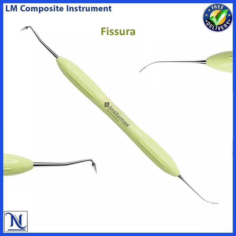 INSTUMAX® Dental Composite Filling Instruments LM Set Silicone Handle Colorful