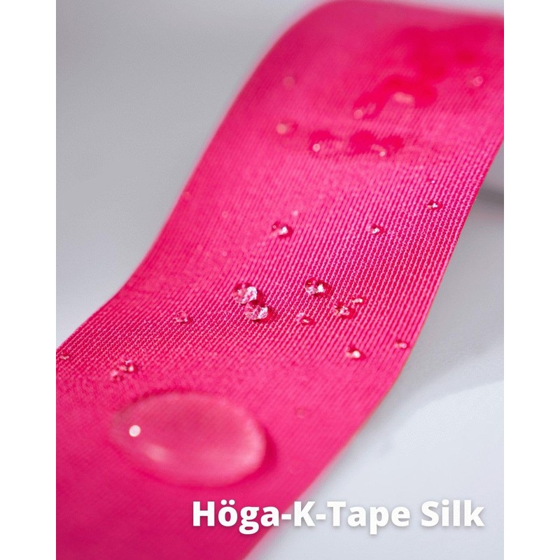 Höga-K-Tape-Silk Kinesiology Tape in Silk Quality 5 cm x 5