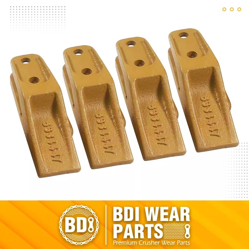 BDI Wear Parts 6684447 Skid Steer Mini Ex Bucket Uniteeth