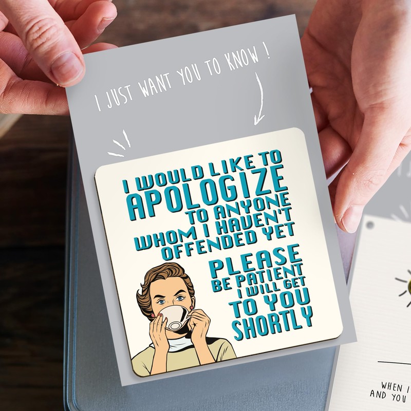 Dorothy Spring I Would Like to Apologize Funny Retro Sarcastic