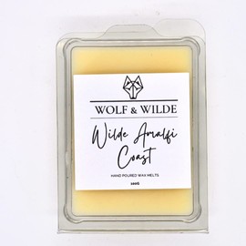 Amalfi Coast Aromatherapy Soy Wax Melts 100g. 6 Cubes Per Pack. Highly Scented Wax Tarts Handmade in Yorkshire by Wolf & Wilde