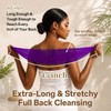Esponja de red africana exfoliante para la ducha con bolsa